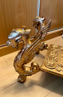 Gilded Flying Dragon Table, 1960s-OPE-1348339