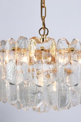 Gilt Brass and Crystal Glass Chandelier Palazzo from Kalmar, Austria, 1970s-UGR-1085806