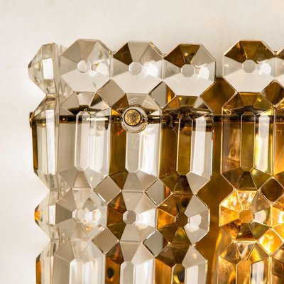 Gilt Brass, Metal and Crystal Glass Sconce from Kinkeldey, 1970s-VDW-994099