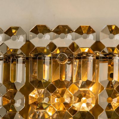 Gilt Brass, Metal and Crystal Glass Sconce from Kinkeldey, 1970s-VDW-994099