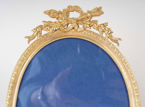 Gilt Brass Photo Frames, 19th Century, Set of 2