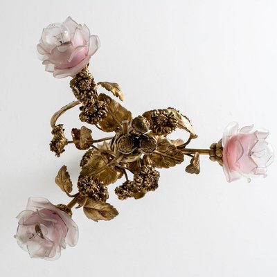 Gilt Bronze and Glass Chandelier, France, 1890-VDW-2028619