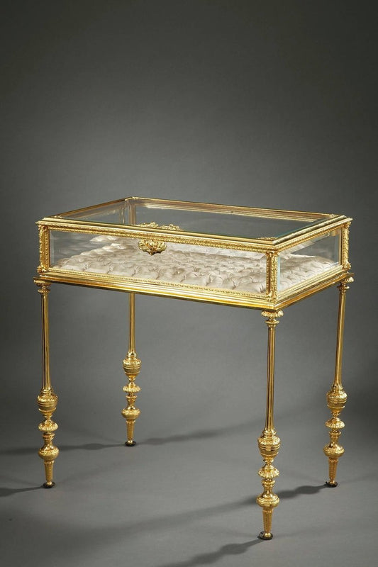 Gilt Bronze and Glass Napoleon III Display Case