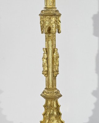 Gilt Bronze Candleholder, Late 19th Century-RVK-1764534