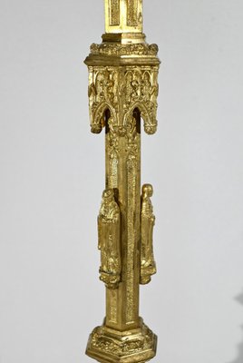 Gilt Bronze Candleholder, Late 19th Century-RVK-1764534