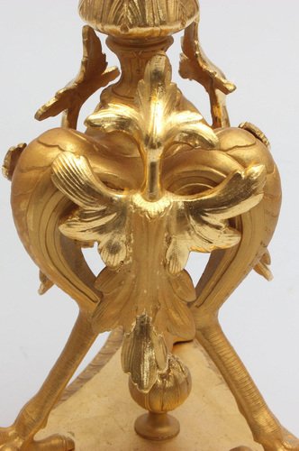 Gilt Bronze Candlestick