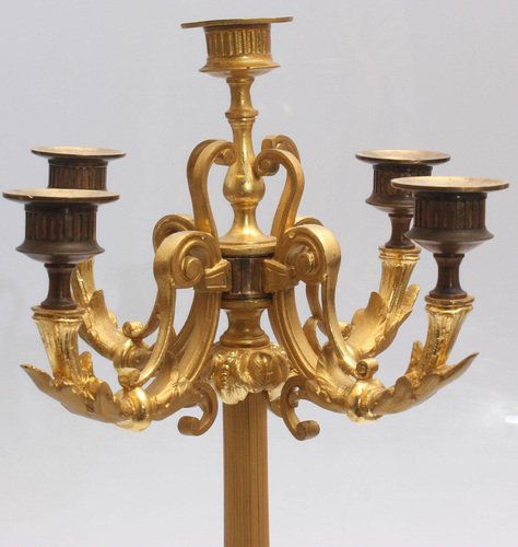 Gilt Bronze Candlestick