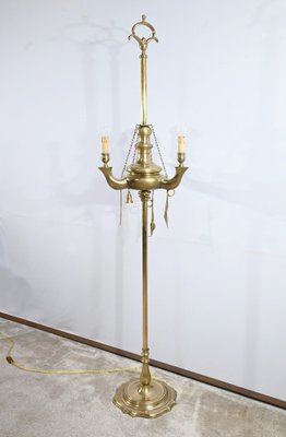 Gilt Bronze Floor Lamp, Late 19th Century-RVK-1701003