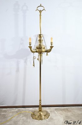 Gilt Bronze Floor Lamp, Late 19th Century-RVK-1701003