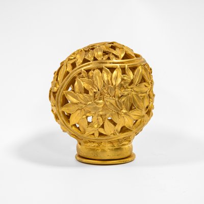 Gilt Bronze Night Light by Robert Goossens, 1970s-XSC-578812