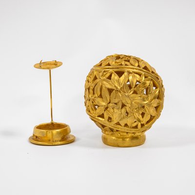 Gilt Bronze Night Light by Robert Goossens, 1970s-XSC-578812