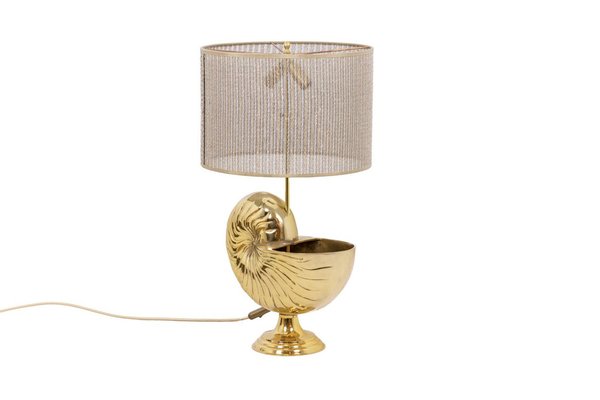 Gilt Bronze Table Lamp, 1970s-CEJ-1210918