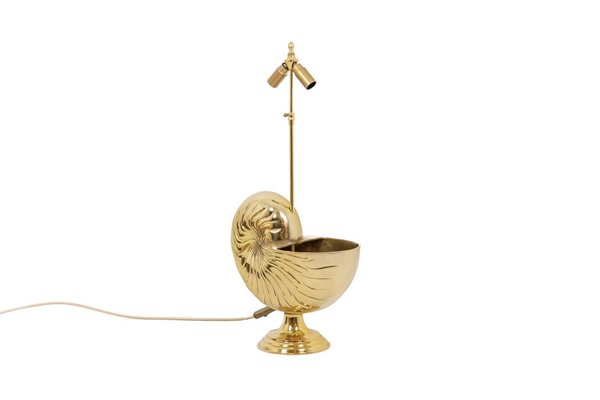 Gilt Bronze Table Lamp, 1970s-CEJ-1210918