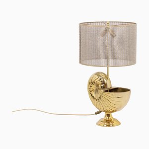 Gilt Bronze Table Lamp, 1970s-CEJ-1210918