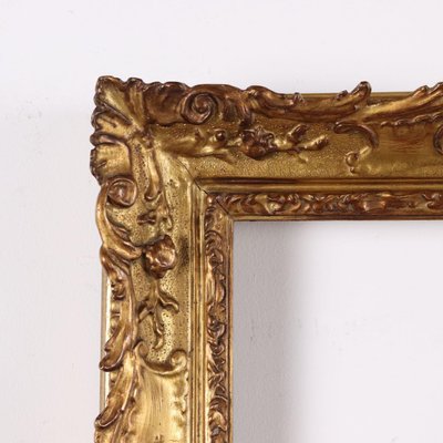 Gilt Frame Carved with Rococo Phytomorphic and Floral Motifs-VMM-2034138