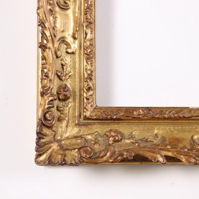 Gilt Frame Carved with Rococo Phytomorphic and Floral Motifs-VMM-2034138