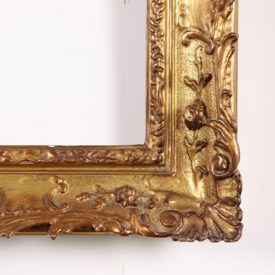 Gilt Frame Carved with Rococo Phytomorphic and Floral Motifs-VMM-2034138