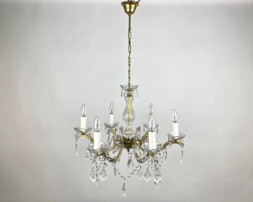 Gilt Metal Frame Crystal Ceiling Lamp-GYX-1348247