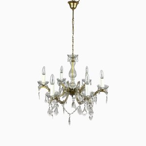 Gilt Metal Frame Crystal Ceiling Lamp-GYX-1348247