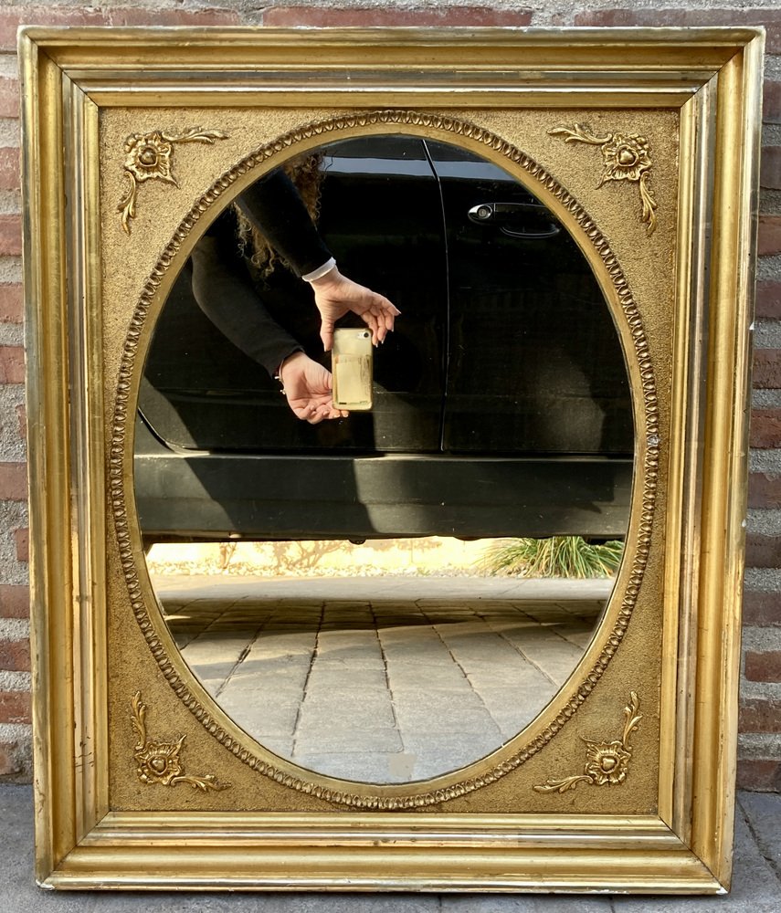 Giltwood Wall Mirror, 1890s