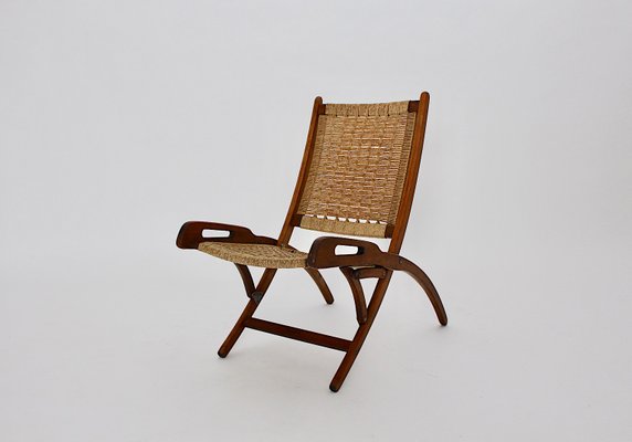 Gio Ponti Style Folding Lounge Chair, 1960s-NB-861670