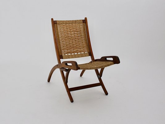 Gio Ponti Style Folding Lounge Chair, 1960s-NB-861670