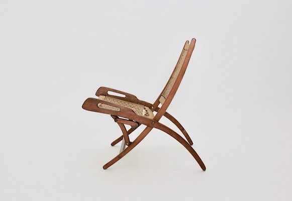 Gio Ponti Style Folding Lounge Chair, 1960s-NB-861670