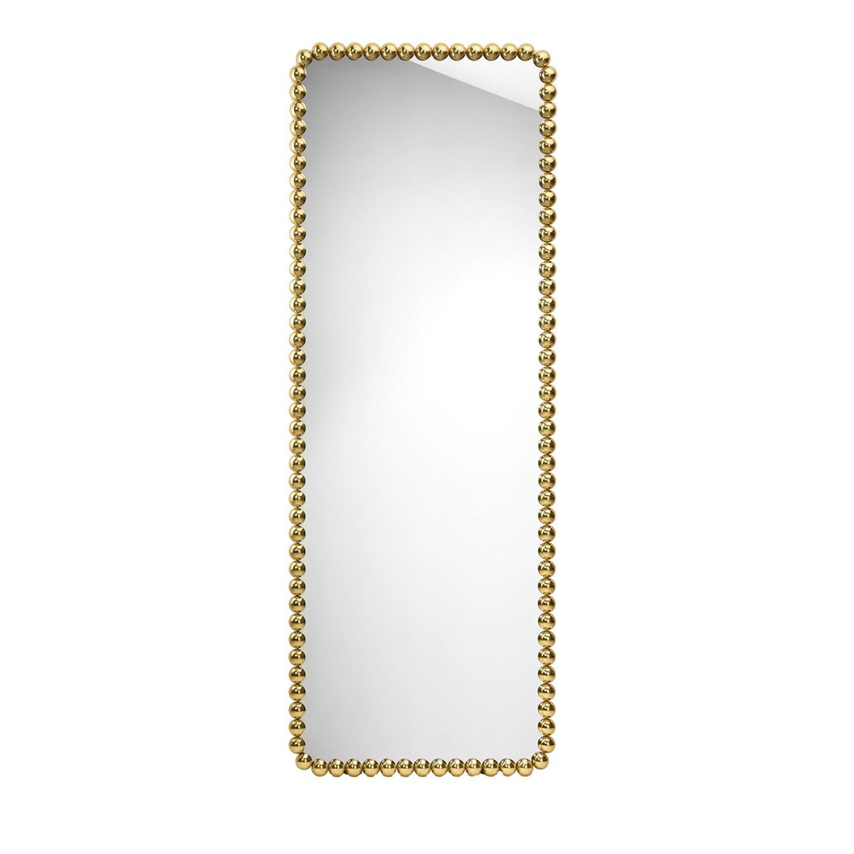 Gioiello Free Standing Gold Mirror by Nika Zupanc