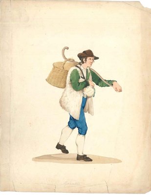 Gioncataro - Watercolor by M. De Vito - 1820 ca. 1820 c.a.-ZCI-759830