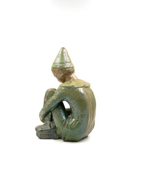 Giordano Tronconi, Figure of Sitting Boy, 1950s, Ceramic-TXN-1728817