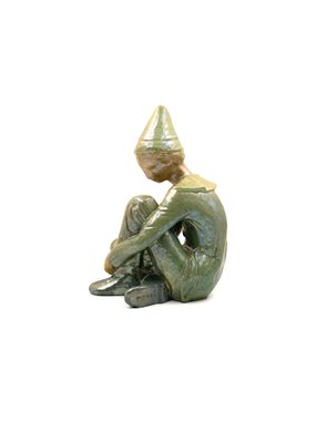 Giordano Tronconi, Figure of Sitting Boy, 1950s, Ceramic-TXN-1728817