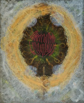 Giorgi Kavelashvili, Bīja (Seed of Creation), 2023, Acrylic on Wood-CHG-2036943