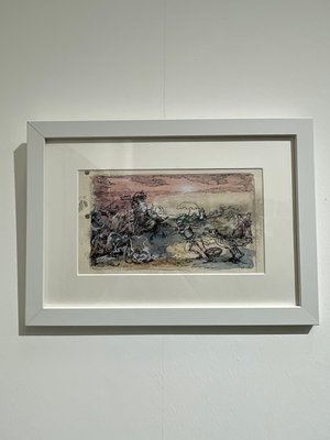 Giorgi Kukhalashvili, Hunting, 2009, Mixed Media on Paper-CHG-2025548