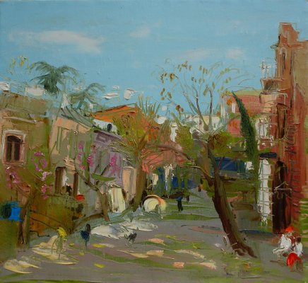 Giorgi Kukhalashvili, Spring, 2022, Oil on Canvas-CHG-1295362