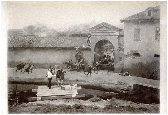 Giorgio Ceragioli - Giorgio Ceragioli Performs In Scenographic Painting - 1900-ZCI-870836