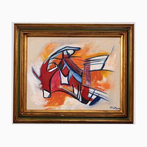 Giorgio Lo Fermo - Abstract Animal - Oil Paint - 2018-ZCI-870684