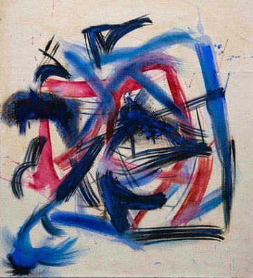 Giorgio Lo Fermo, Abstract Composition II, Oil on Canvas, 2020-ZCI-792498