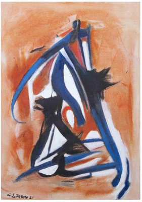 Giorgio Lo Fermo, Abstract Composition, Oil on Canvas, 2020s-ZCI-1770277