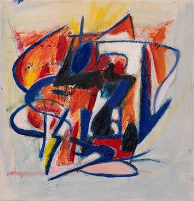 Giorgio Lo Fermo, Abstract Composition, Oil Painting, 2019-ZCI-1781543