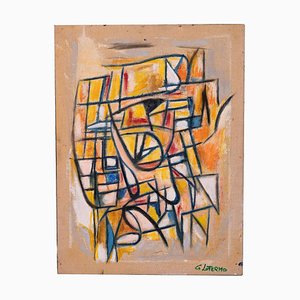 Giorgio Lo Fermo - Abstract Composition - Original Oil Paint - 2019-ZCI-870733