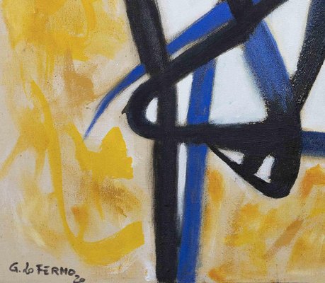 Giorgio Lo Fermo, Abstract Expression, Oil on Canvas, 2020s-ZCI-1762349