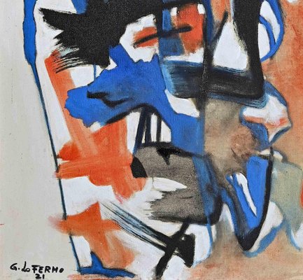 Giorgio Lo Fermo, Abstract Expression, Oil on Canvas, 2021-ZCI-1770094