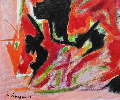 Giorgio Lo Fermo, Abstract Expression, Oil on Canvas, 2022-ZCI-1770092