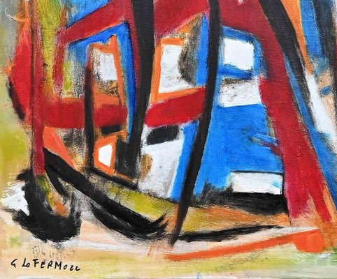 Giorgio Lo Fermo, Abstract Expression, Oil on Canvas, 2022-ZCI-1770091