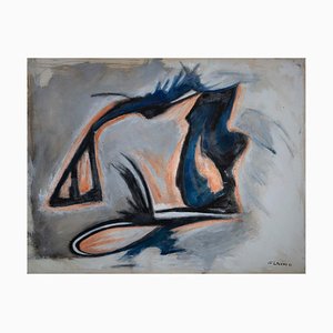 Giorgio Lo Fermo, Abstract Shape, Oil on Canvas, 2021-ZCI-937844