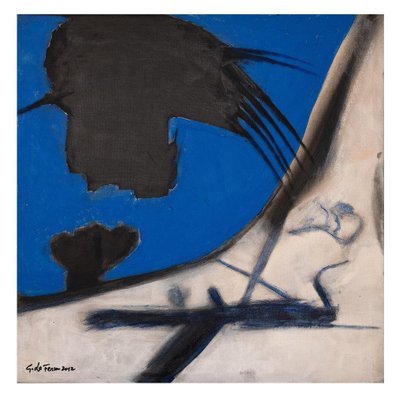 Giorgio Lo Fermo - Blue and Black - Oil Paint - 2012-ZCI-870652