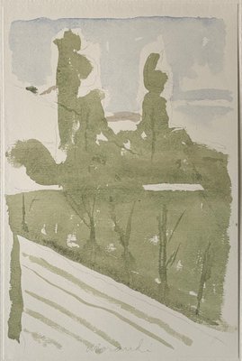 Giorgio Morandi, Landscape, 1958-1973, Lithograph-YWW-2021686