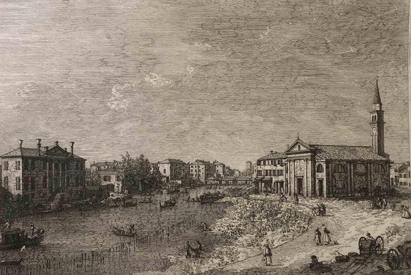 Giovanni Antonio Canal (Canaletto), Al Dolo, Etching, 1735/44-ZCI-1394334