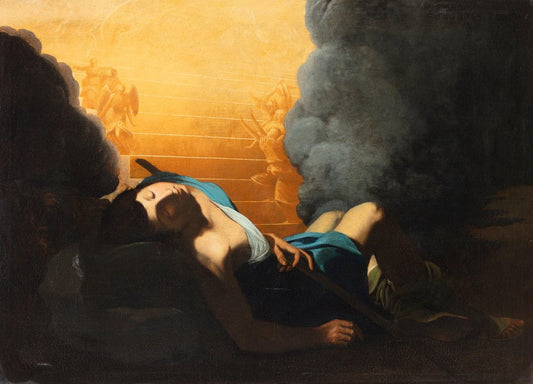 Giovanni Battista Spinelli, Jacob's Dream, 1600s, Oil on Canvas