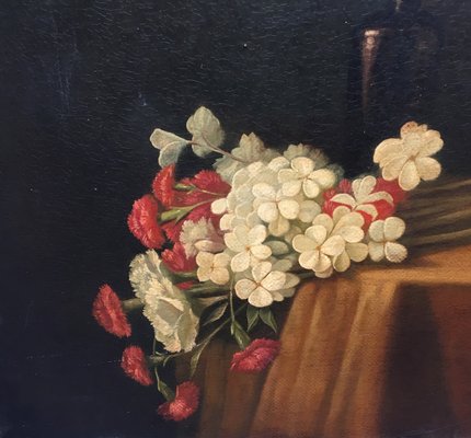 Giovanni Bonetti, Still Life, Oil on Canvas, Framed-YUW-1299316